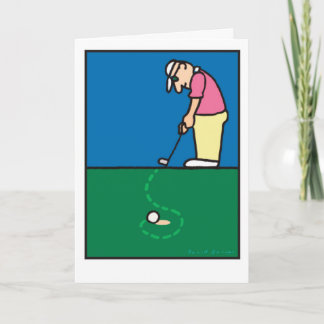 Groeten 201803 van het golf kaart