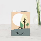 Groeten aan de beste papa ooit, lief en grappig kaart (Achterkant)