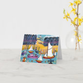 Groeten aan zee Kaart - Whitstable (Gele Bloem)