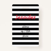 Groeten! bagagelabel of badge (Achterkant)