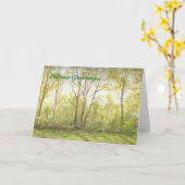 "Groeten Beltane " Kaart (Gele Bloem)