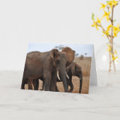 Groeten en Begroetingen Kaart (Gele Bloem)