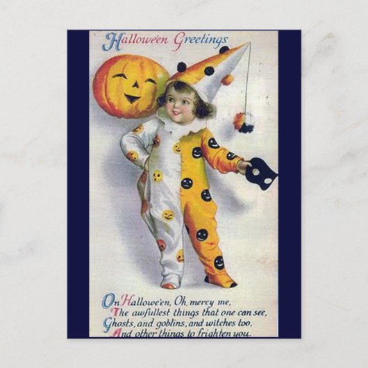  groeten Halloween Briefkaart (Voorkant)