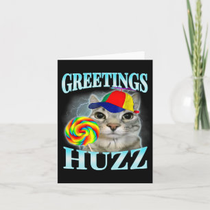 Groeten Huzz Grappig Gen Z Gen Alpha Slang Meme Kaart