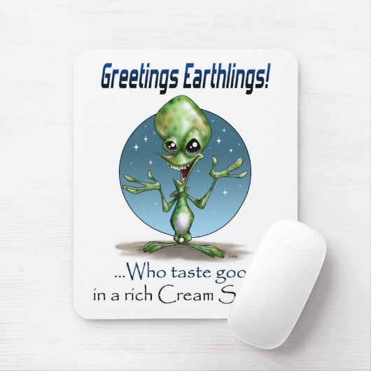 Groeten! Muismat (Met muis)