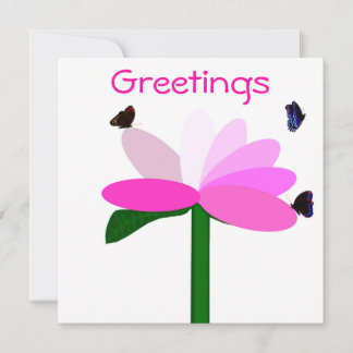 Groeten Notecard Feestdagenkaart