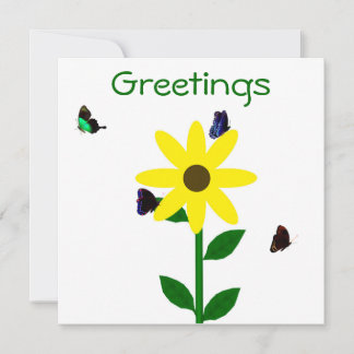 Groeten Notecard Feestdagenkaart