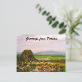 groeten op het platteland van vietnam briefkaart (Staand voorkant)