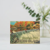 Groeten op Rhode Island Briefkaart (Staand voorkant)