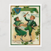 Groeten op St Patricks Briefkaart (Voorkant)