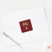 Groeten Sticker - (Envelop)