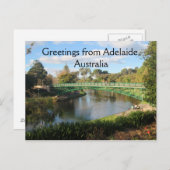 Groeten uit Adelaide, Australië Briefkaart (Voorkant / Achterkant)
