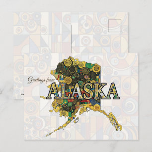 Groeten uit Alaska Briefkaart