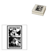 Groeten uit Alaska Old Stamp Rubberstempel (Gestempeld)