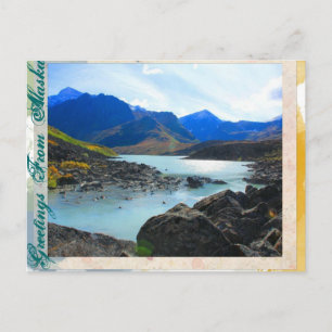 Groeten uit Alaska - Symphony Lake Briefkaart