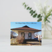Groeten uit Altus, Arkansas Briefkaart (Staand voorkant)