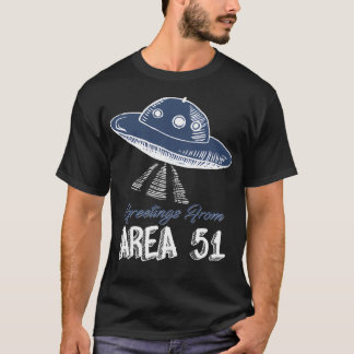 Groeten uit Area 51 T-shirt