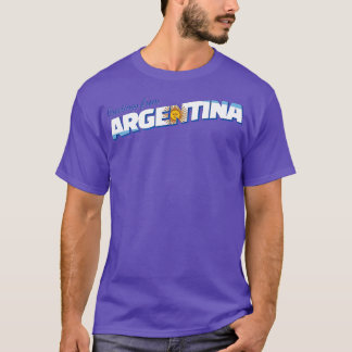 Groeten uit Argentinië  stijl retro souve T-shirt