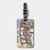 Groeten uit Arizona Bagagelabel (Voorkant verticaal)