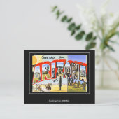 Groeten uit Arizona  briefkaart (Staand voorkant)