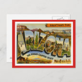 Groeten uit Arizona Briefkaart (Voorkant / Achterkant)