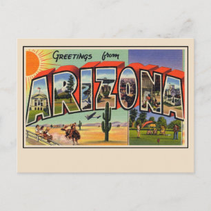 Groeten uit Arizona Large Letter Briefkaart