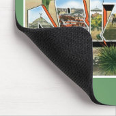 Groeten uit Arizona! Retro Catcus Desert Muismat (Hoek)