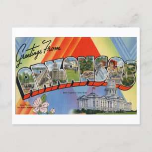  groeten uit Arkansas Briefkaart