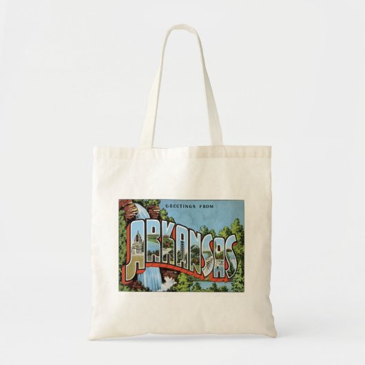 Groeten uit Arkansas Tote Bag (Voorkant)