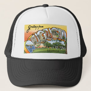 Groeten uit Augusta, GA! Briefkaart Trucker Pet