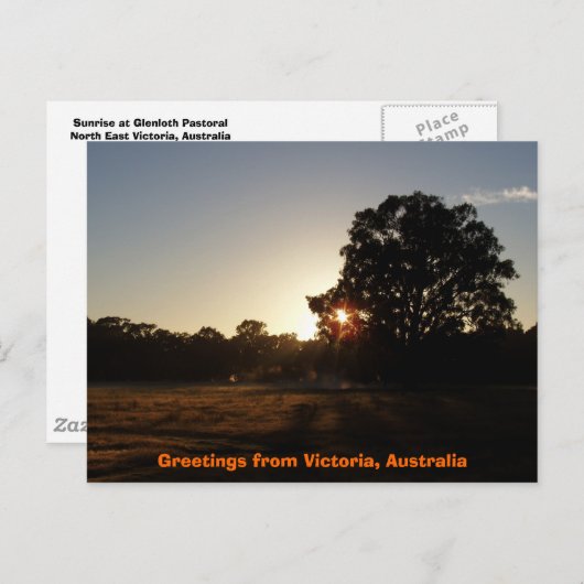Groeten uit Australië Briefkaart (Voorkant / Achterkant)