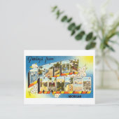  groeten uit Benton Harbour, Michigan Briefkaart (Staand voorkant)