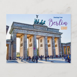 Groeten uit Berlijn Duitsland Ansichtkaart Briefkaart