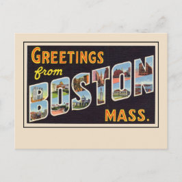 Groeten uit Boston, massaal Briefkaart