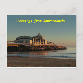 Groeten uit Bournemouth! Briefkaart