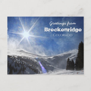 Groeten uit Breckenridge Colorado Schitterend land Briefkaart