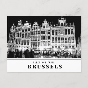 Groeten uit Brussel briefkaart
