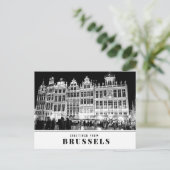 Groeten uit Brussel Briefkaart (Staand voorkant)