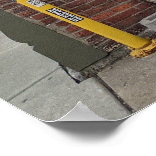 Groeten uit Buffalo, New York. Poster (Hoek)