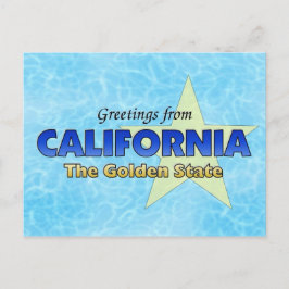 Groeten uit Californië Briefkaart