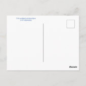 Groeten uit Californië! Briefkaart (Achterkant)