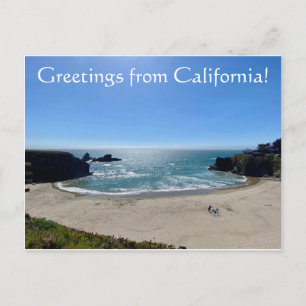 Groeten uit Californië: Koks Beach Briefkaart