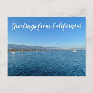 Groeten uit Californië: Santa Barbara Briefkaart