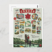 Groeten uit Canada Briefkaart (Voorkant / Achterkant)