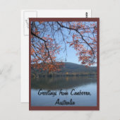 Groeten uit Canberra, Australië Briefkaart (Voorkant / Achterkant)