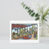 Groeten uit Charleston, West Virginia Briefkaart (Staand voorkant)