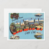 Groeten uit Chatham, Cape Cod, Massachusetts Briefkaart (Voorkant / Achterkant)