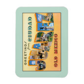  groeten uit Ciudad Juarez Old Mexico Magneet (Verticaal)