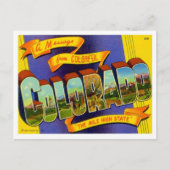Groeten uit Colorado Briefkaart (Voorkant)