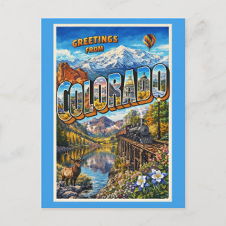 Groeten uit Colorado Briefkaart